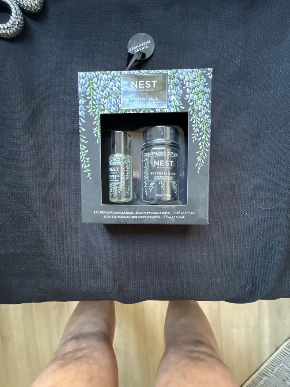 NEST Fragrances Wisteria Blue Eau de Parfum & Scented Bubbles Set